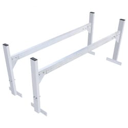 adjustable aluminum van roof ladder rack 400lb heavy duty roof rack