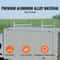 Adjustable Aluminum Van Roof Ladder Rack 400lb Heavy Duty Roof Rack 2