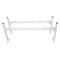 Adjustable Aluminum Van Roof Ladder Rack 400lb Heavy Duty Roof Rack 9