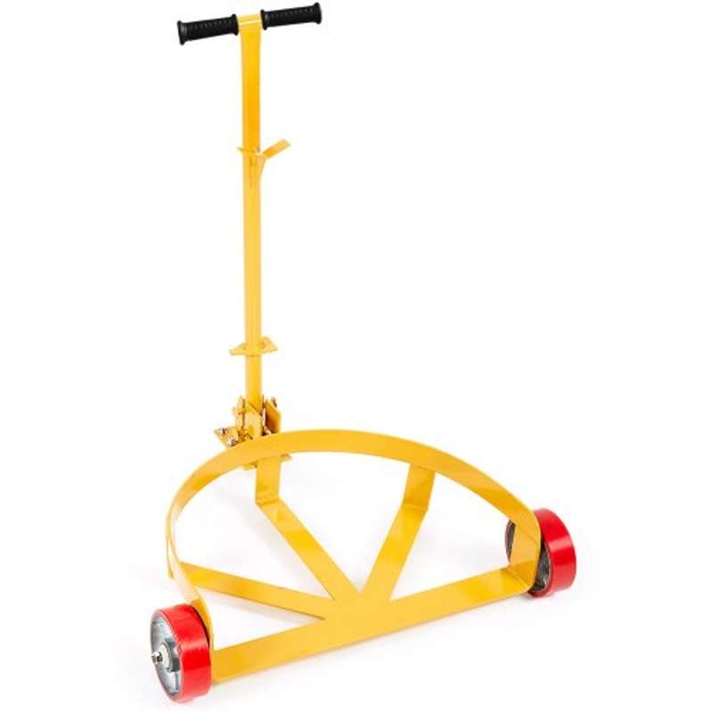 Heavy Duty 55 Gallon Drum Dolly Cart With Handle High Capacity 0