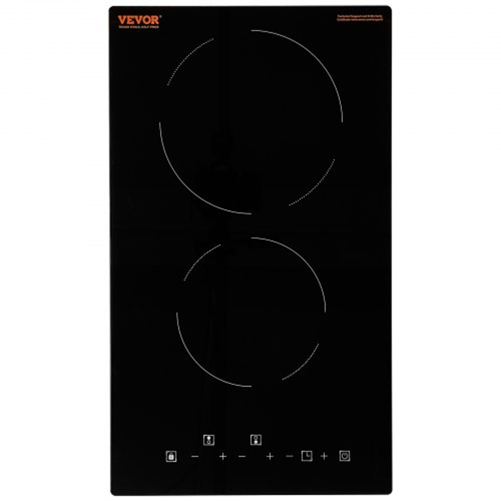 Built In Electric Cooktop 2 Burner Ceramic Stove Top With Sensor Touch Control Timer 9