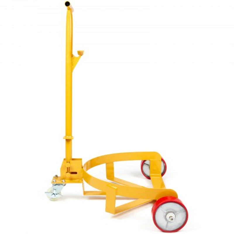 Heavy Duty 55 Gallon Drum Dolly Cart With Handle High Capacity 8