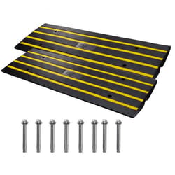 heavy duty rubber driveway threshold ramp rise curb bridge ramp