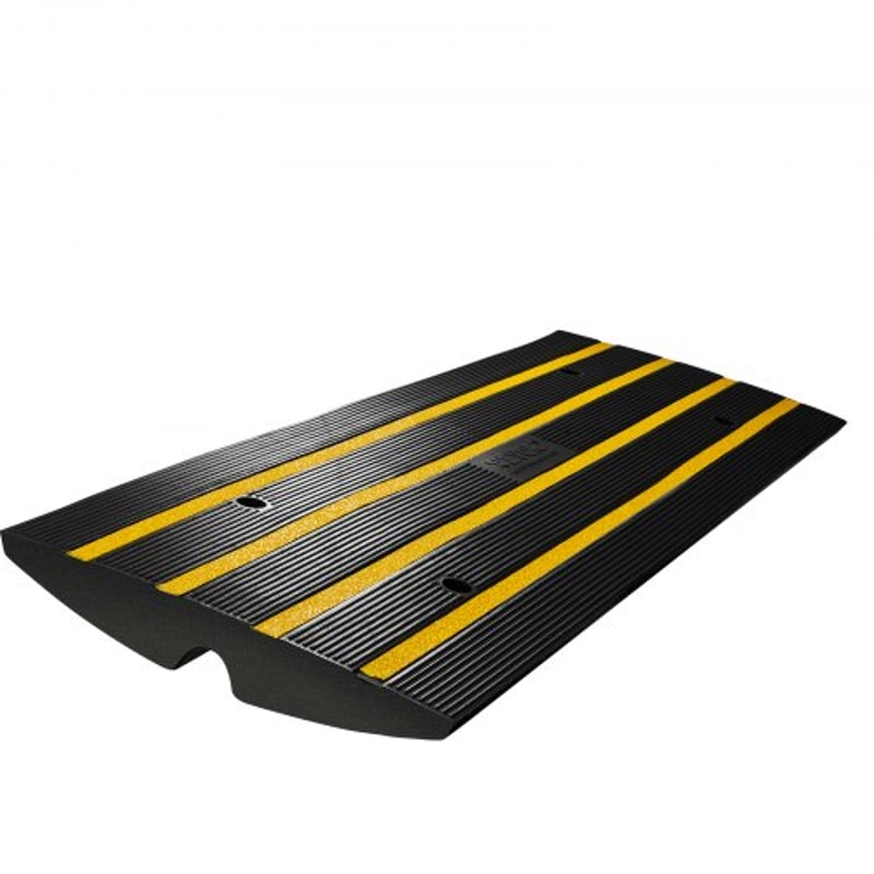 Heavy Duty Rubber Driveway Curb Ramp 26 Threshold Ramp For Garage Loading Dock 7
