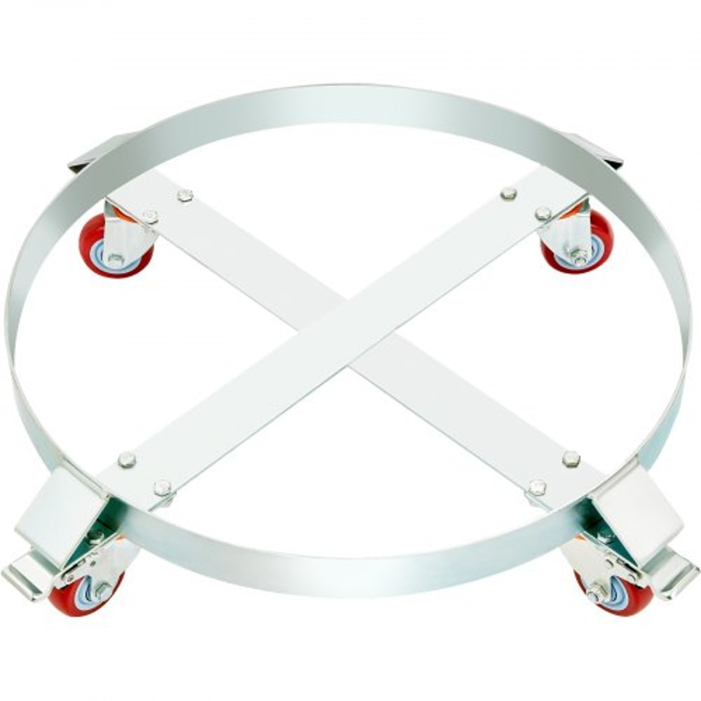 Premium Steel 55 Gallon Drum Dolly Cart With 1000lbs Load Capacity 7