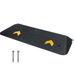 premium rubber threshold ramp for wheelchair & scooter access heavy duty doorway ramp