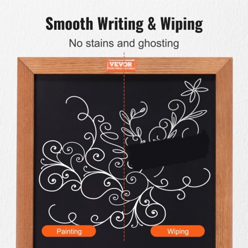 Rustic Tabletop Chalkboard Sign Wood Framed Chalkboard Display 3