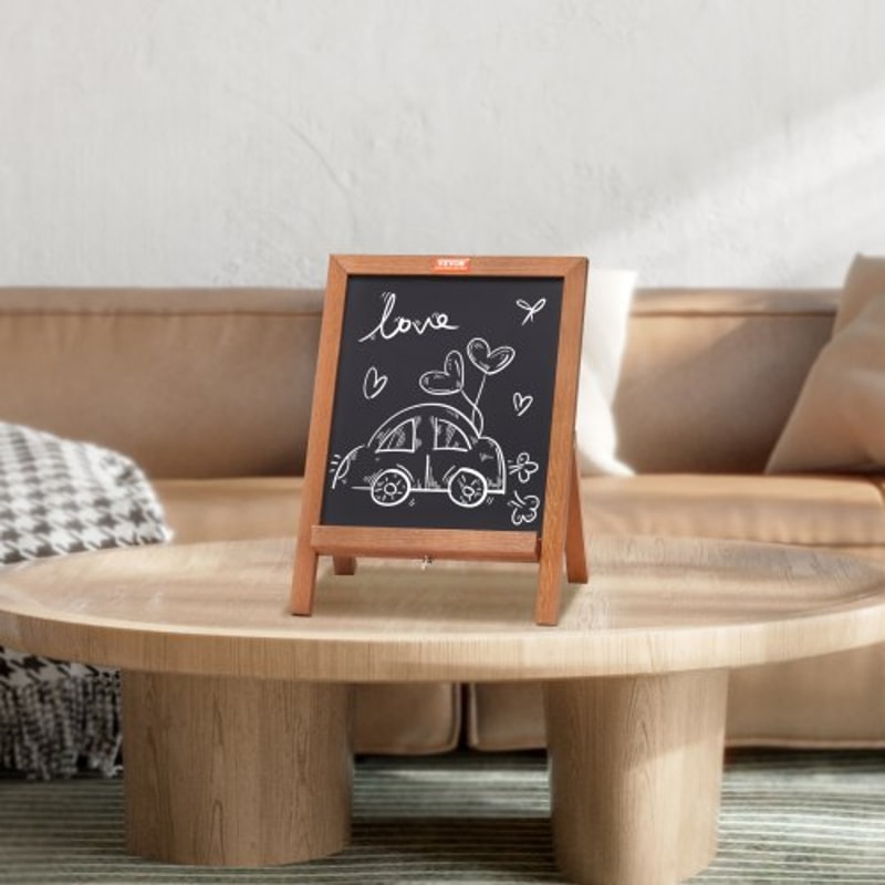 Rustic Tabletop Chalkboard Sign Wood Framed Chalkboard Display 6