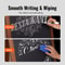 Rustic Wooden A Frame Chalkboard Sign With Chalk Magnetic Eraser Double Sided Sidewalk Display Boa 3