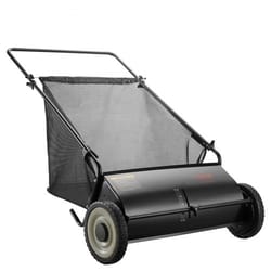 premium lawn sweeper & lawn debris collector with bag