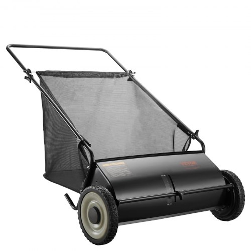 Premium Lawn Sweeper & Lawn Debris Collector with Bag
