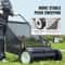 Premium Lawn Sweeper & Lawn Debris Collector with Bag