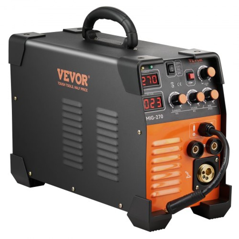 MIG Inverter Welder Machine 270A Flux Core TIG MMA Combo 7