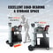 Heavy Duty 2 Tier Welding Cart With 4 Drawers Tank Storage Mobile Welder Cart Organizer 2