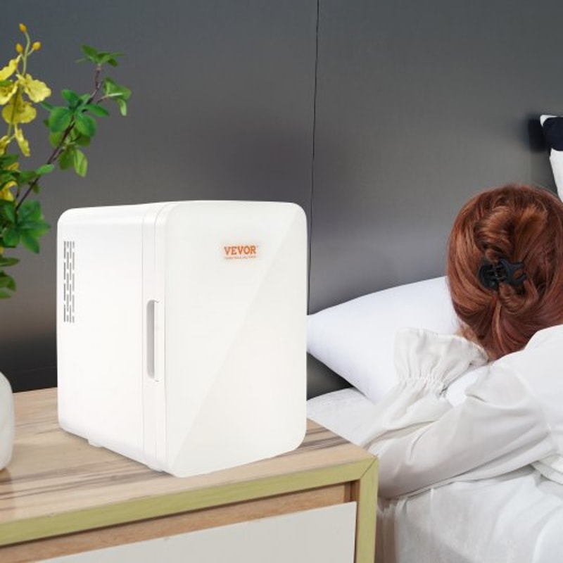 Portable 10L Mini Fridge Cooler & Warmer for Home, Office, Dorm & Travel