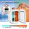 4L Portable Skincare Makeup Fridge ACDC Cooler Warmer Tiny Refrigerator 2