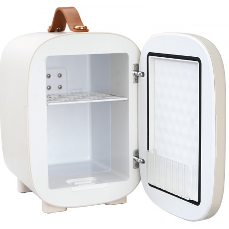 4L Portable Skincare Makeup Fridge ACDC Cooler Warmer Tiny Refrigerator 9