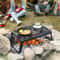 Heavy Duty Portable Campfire Grill For Outdoor Cooking 5