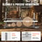 Portable Guide Bar Sawmill Adjustable Chainsaw Mill For Wood Lumber Cutting 3