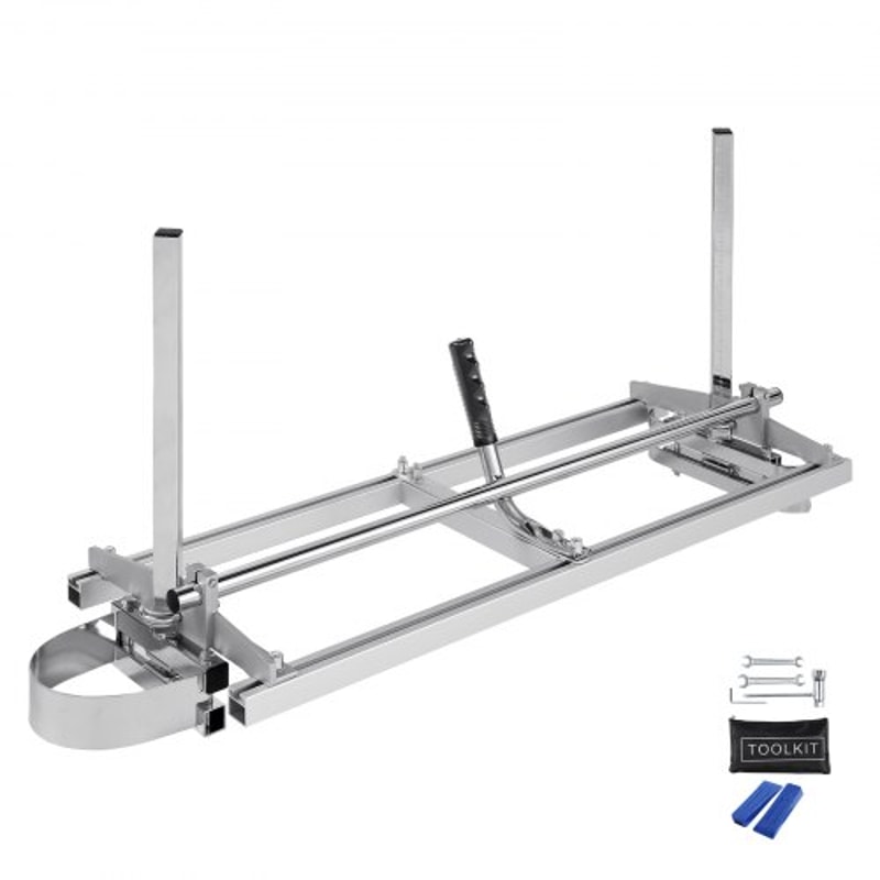 Portable Guide Bar Sawmill Adjustable Chainsaw Mill For Wood Lumber Cutting 7