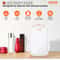 Portable Skincare Cosmetic Mini Fridge 6L With LED Mirror 1