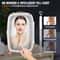 Portable Skincare Cosmetic Mini Fridge 6L With LED Mirror 2