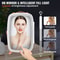 Portable Skincare Cosmetic Mini Fridge 6L With LED Mirror 2