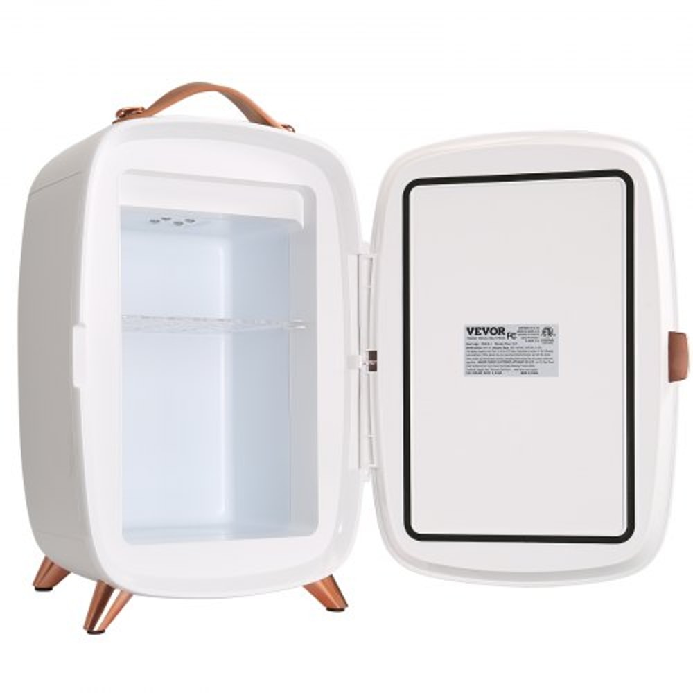 Portable Skincare Cosmetic Mini Fridge 6L With LED Mirror 10