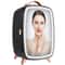6L Skincare & Cosmetic Mini Fridge with LED Mirror and Quiet Cooling