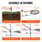 Portable 360° Adjustable Campfire Grill Grate for Outdoor Fire Pit Cooking