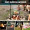 Portable 360° Adjustable Campfire Grill Grate for Outdoor Fire Pit Cooking