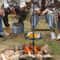 Portable 360° Adjustable Campfire Grill Grate for Outdoor Fire Pit Cooking