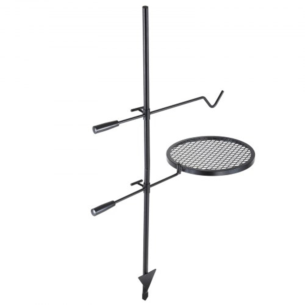 Portable 360° Adjustable Campfire Grill Grate for Outdoor Fire Pit Cooking