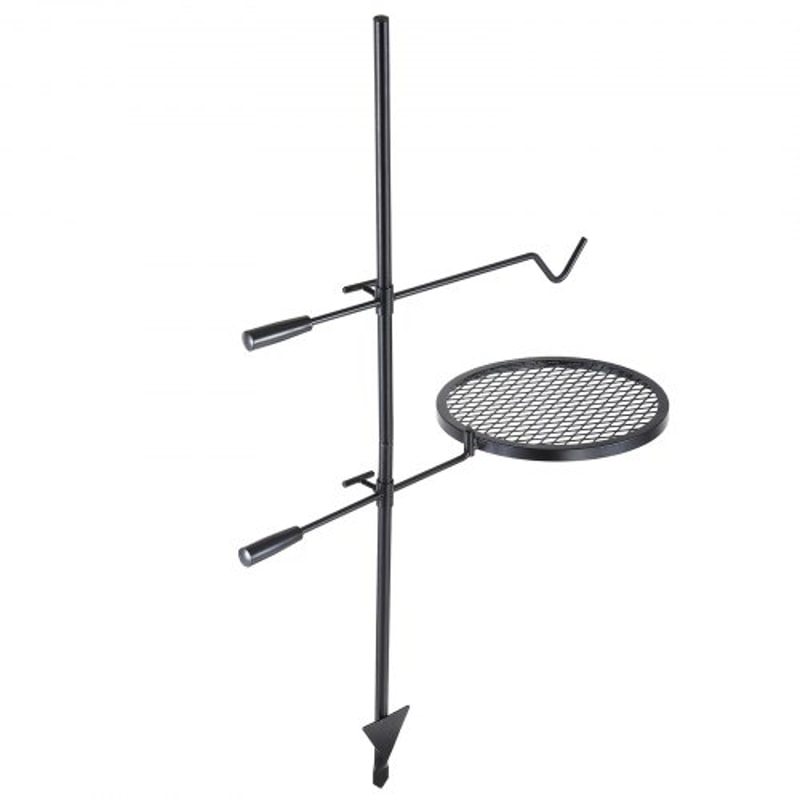 Portable 360° Adjustable Campfire Grill Grate for Outdoor Fire Pit Cooking