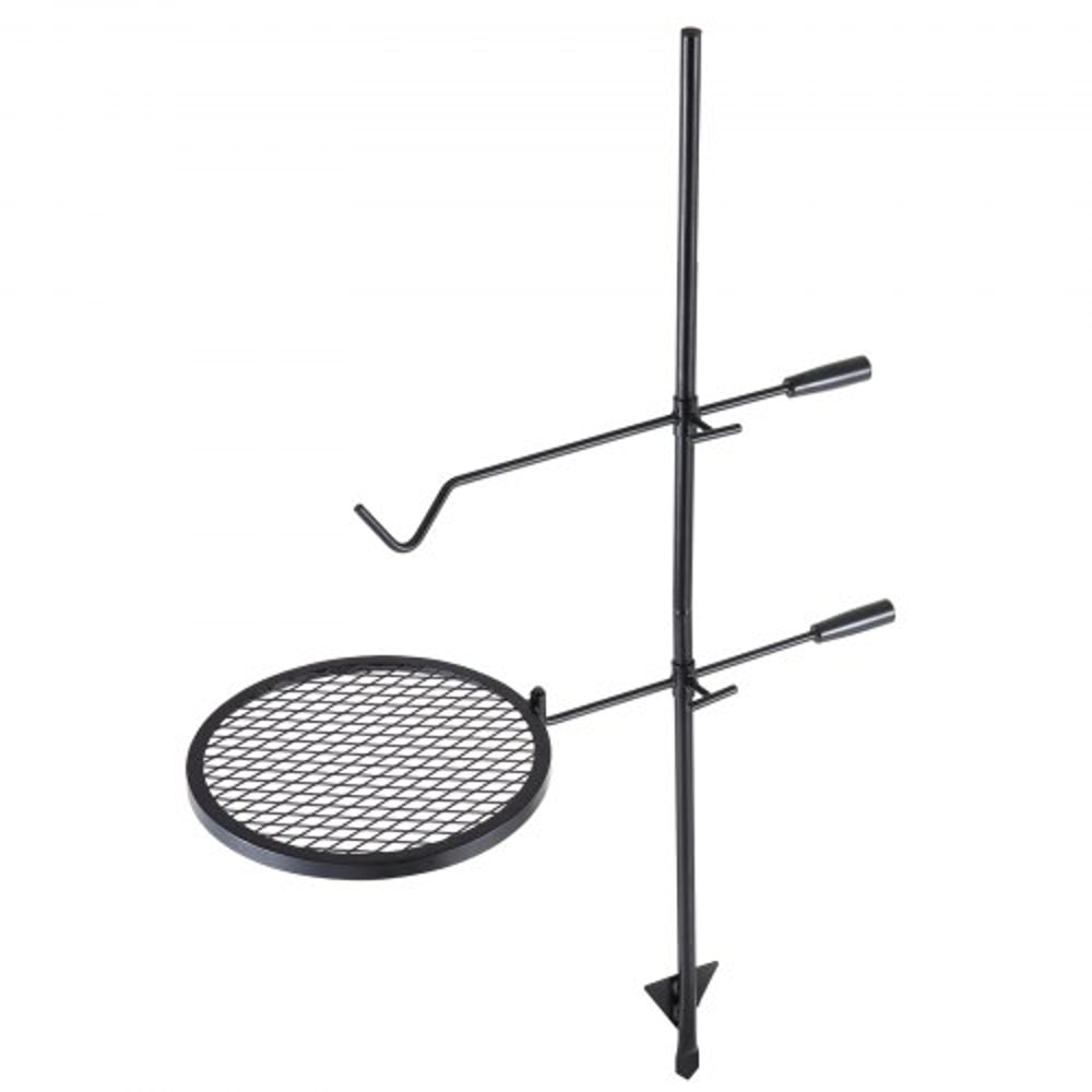 Portable 360° Adjustable Campfire Grill Grate for Outdoor Fire Pit Cooking