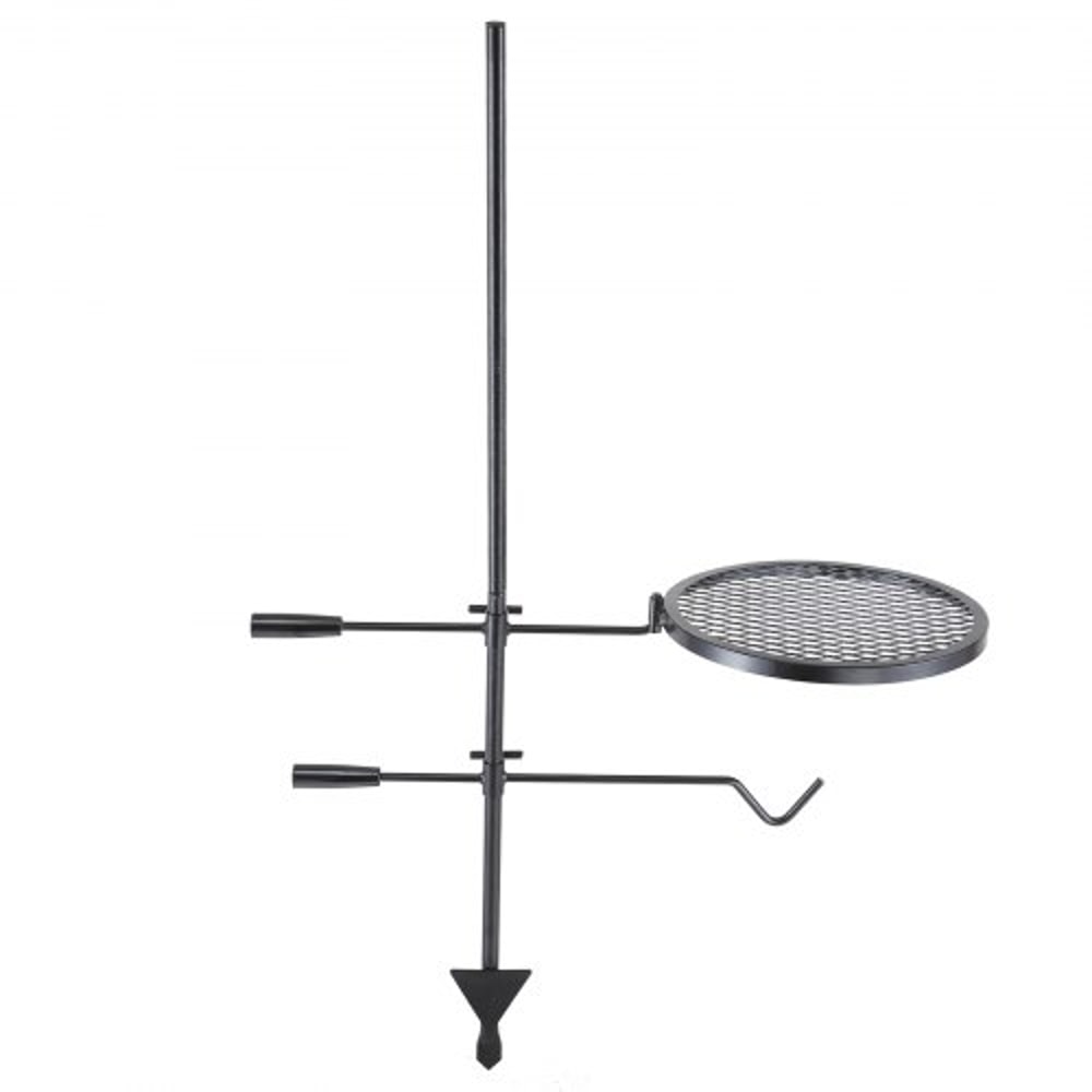 Portable 360° Adjustable Campfire Grill Grate for Outdoor Fire Pit Cooking
