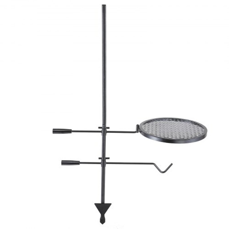 Portable 360° Adjustable Campfire Grill Grate for Outdoor Fire Pit Cooking