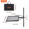 360° Swivel Campfire Grill with Heavy Duty Steel Fire Pit Grate