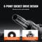 90 Piece Drive Impact Socket Set With Cr Mo Alloy Sockets 3