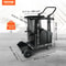 Premium Heavy Duty Welder Cart with Lockable Cabinet & 360° Swivel Wheels