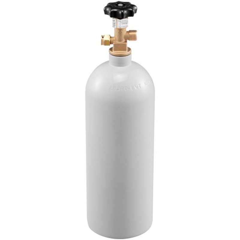5lb CO2 Tank Heavy Duty Aluminum CO2 Cylinder With CGA320 Valve 9