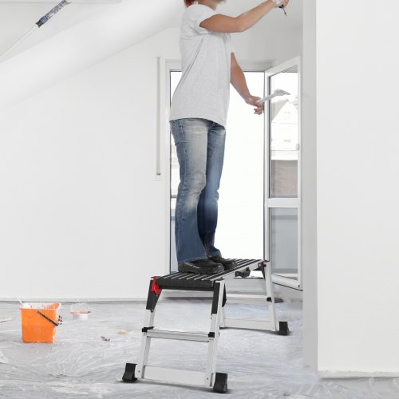Heavy Duty Folding Aluminum Work Platform With 660lb Load Capacity 6