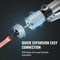 HVAC Hydraulic Tube Expander Swaging Tool Kit 2