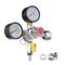 CGA320 CO2 Draft Beer Regulator Gauge With Dual PSI Dials 0