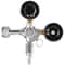 CGA320 CO2 Draft Beer Regulator Gauge With Dual PSI Dials 9