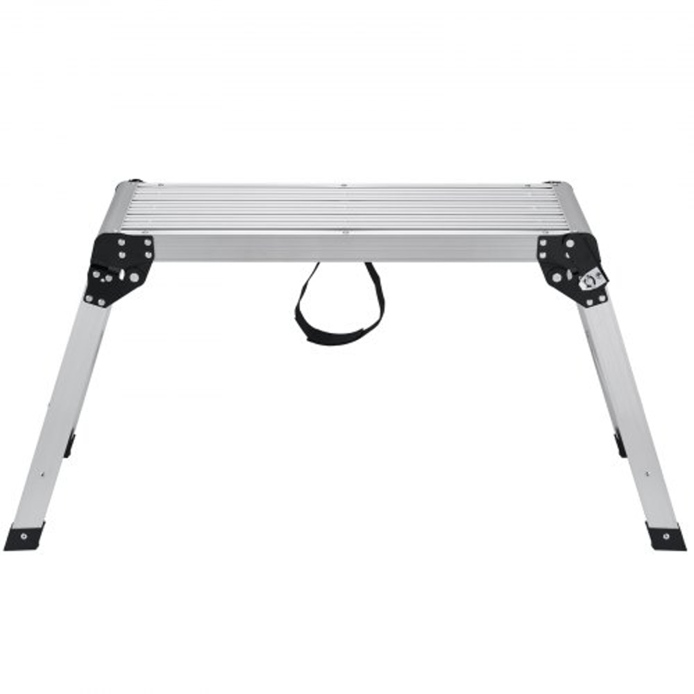 Folding Work Platform 330 Lbs Capacity Aluminum Step Stool Bench 7
