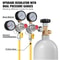 Premium Draft Beer CO2 Regulator With Triple Gauges CGA320 Fitting 4