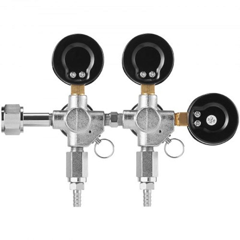 Premium Draft Beer CO2 Regulator With Triple Gauges CGA320 Fitting 9