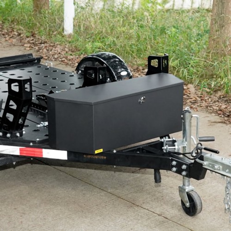 Premium Trailer Tongue Tool Box With Lockable Storage 6