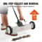 Heavy Duty Rolling Magnetic Sweeper With Wheels Adjustable Handle 3